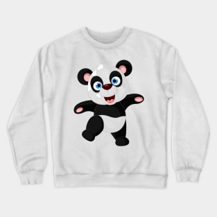 BABY PANDA HAPPY Crewneck Sweatshirt